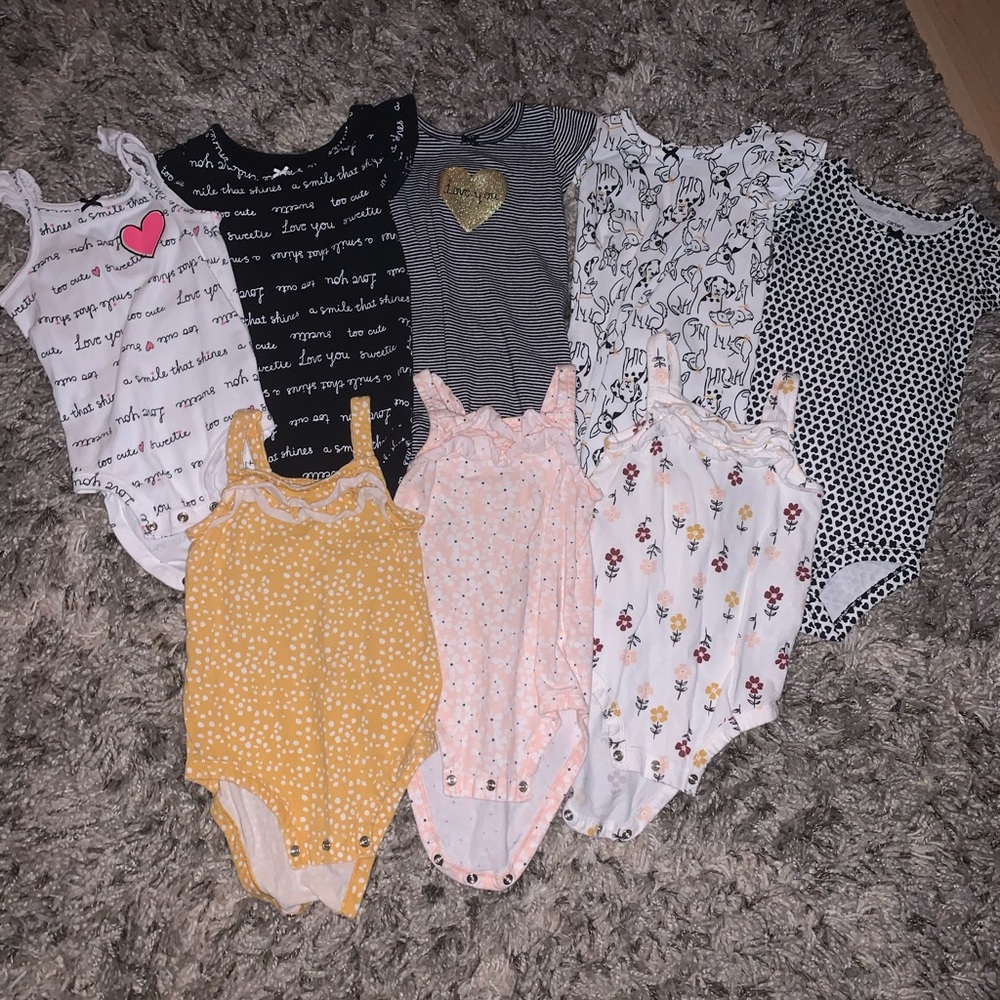 Girl’s 18 Months Bodysuit Lot